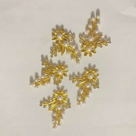 10قطع بروش شكل غصن c1